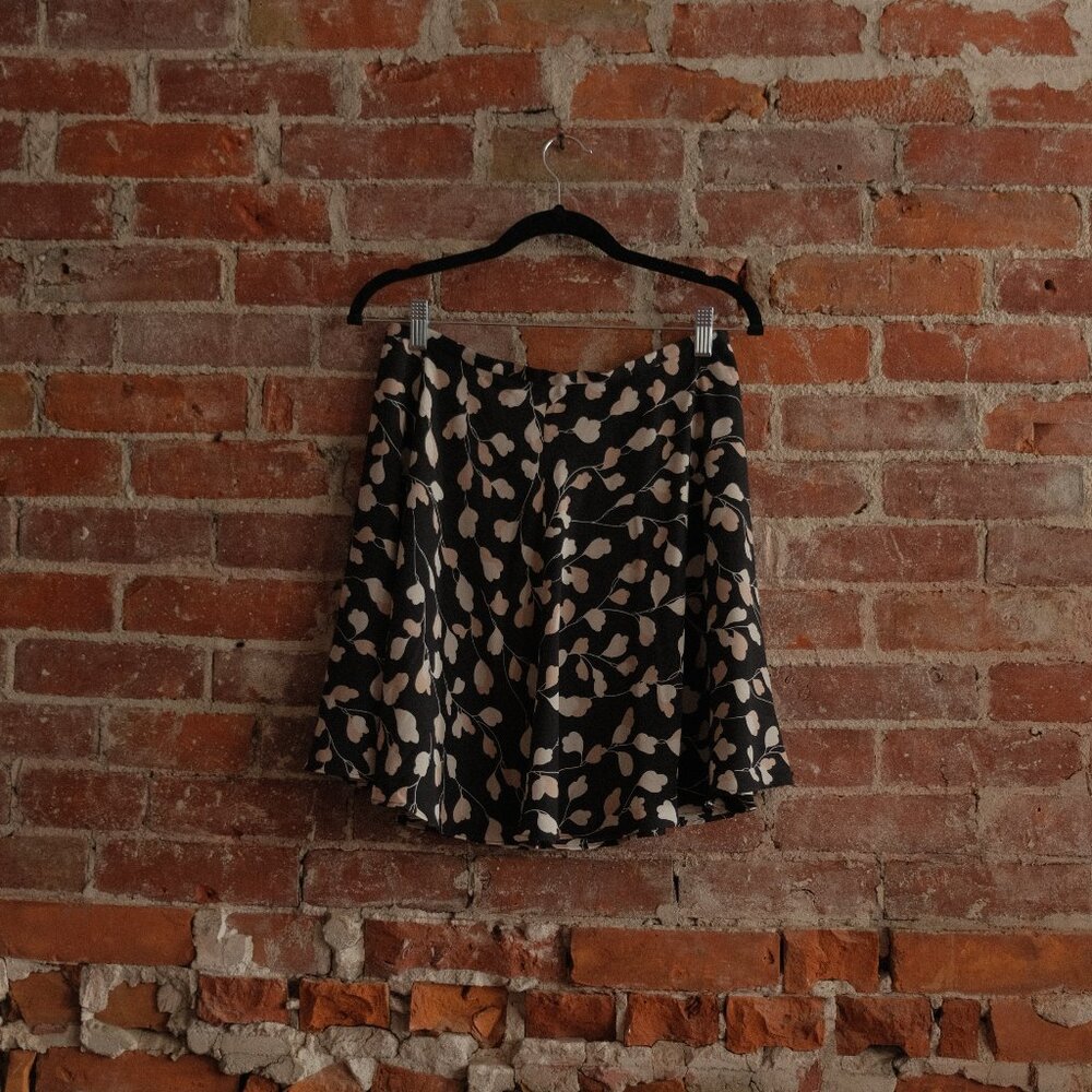 Women's Floral A-Line Skirt